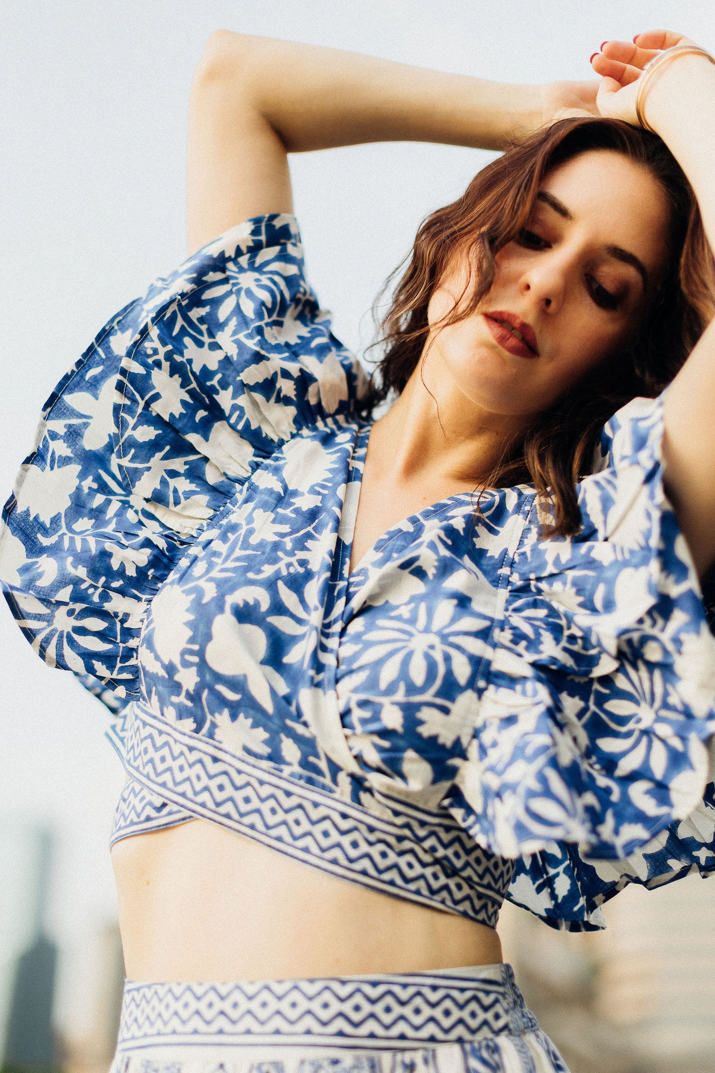 IMPERIAL WRAP TOP
