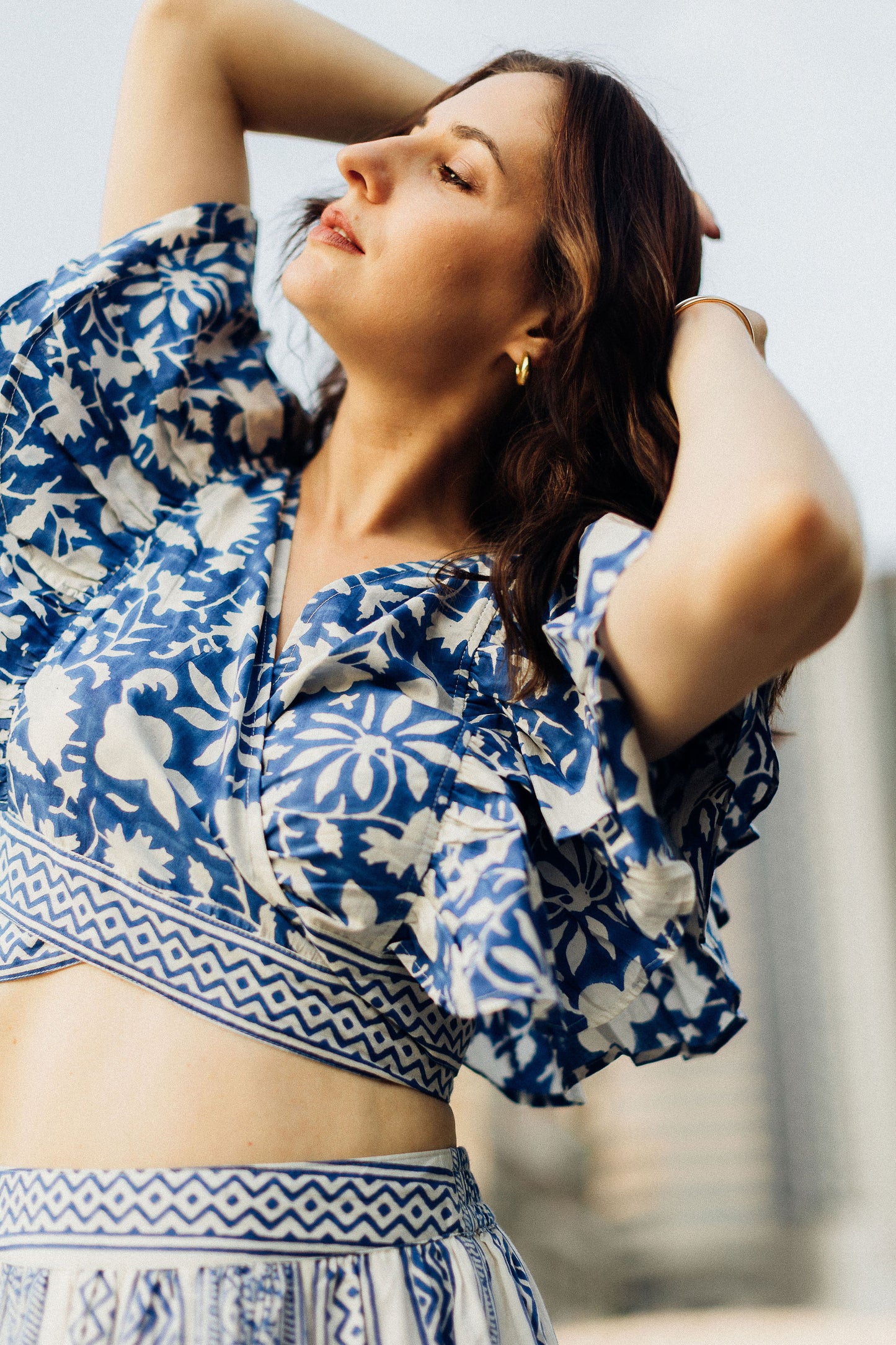 IMPERIAL WRAP TOP
