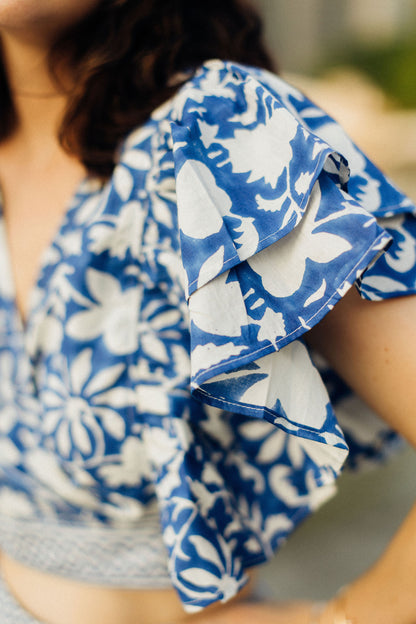 IMPERIAL WRAP TOP