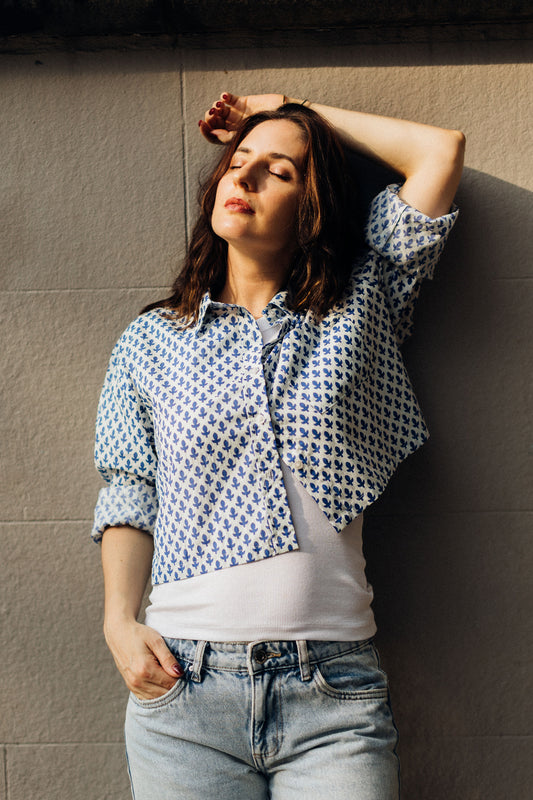 INDRA CROP SHIRT