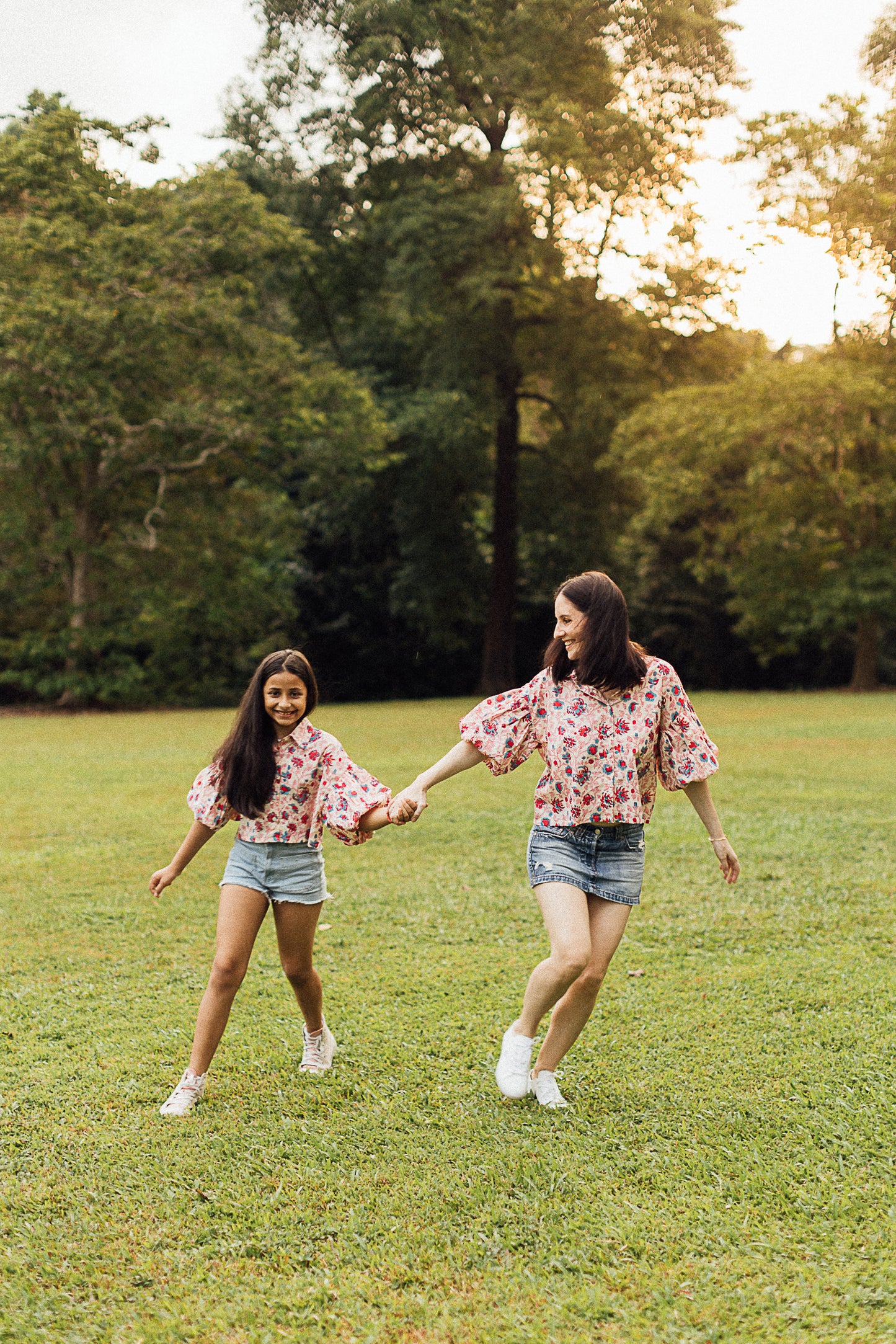 NECTOR SHIRT - TWINNING IN RED