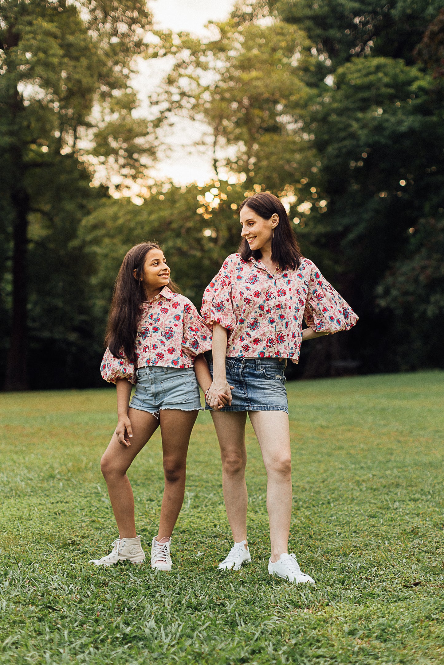 NECTOR SHIRT - TWINNING IN RED