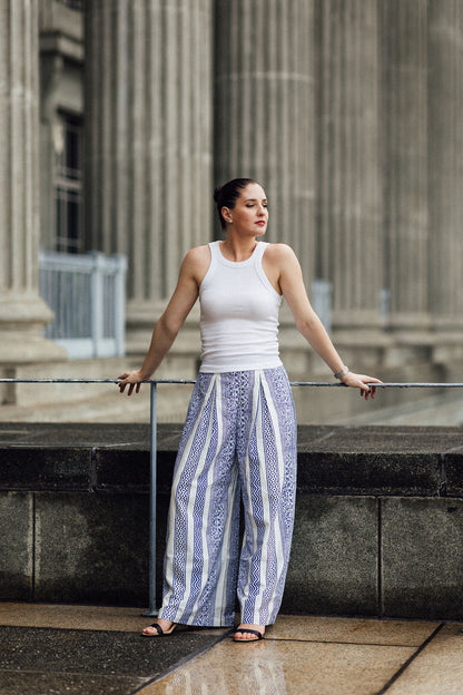 REGAL PANTS -  Blue