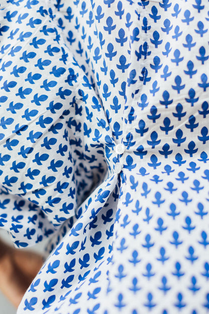 INDRA MUSE SHIRT (BLUE)