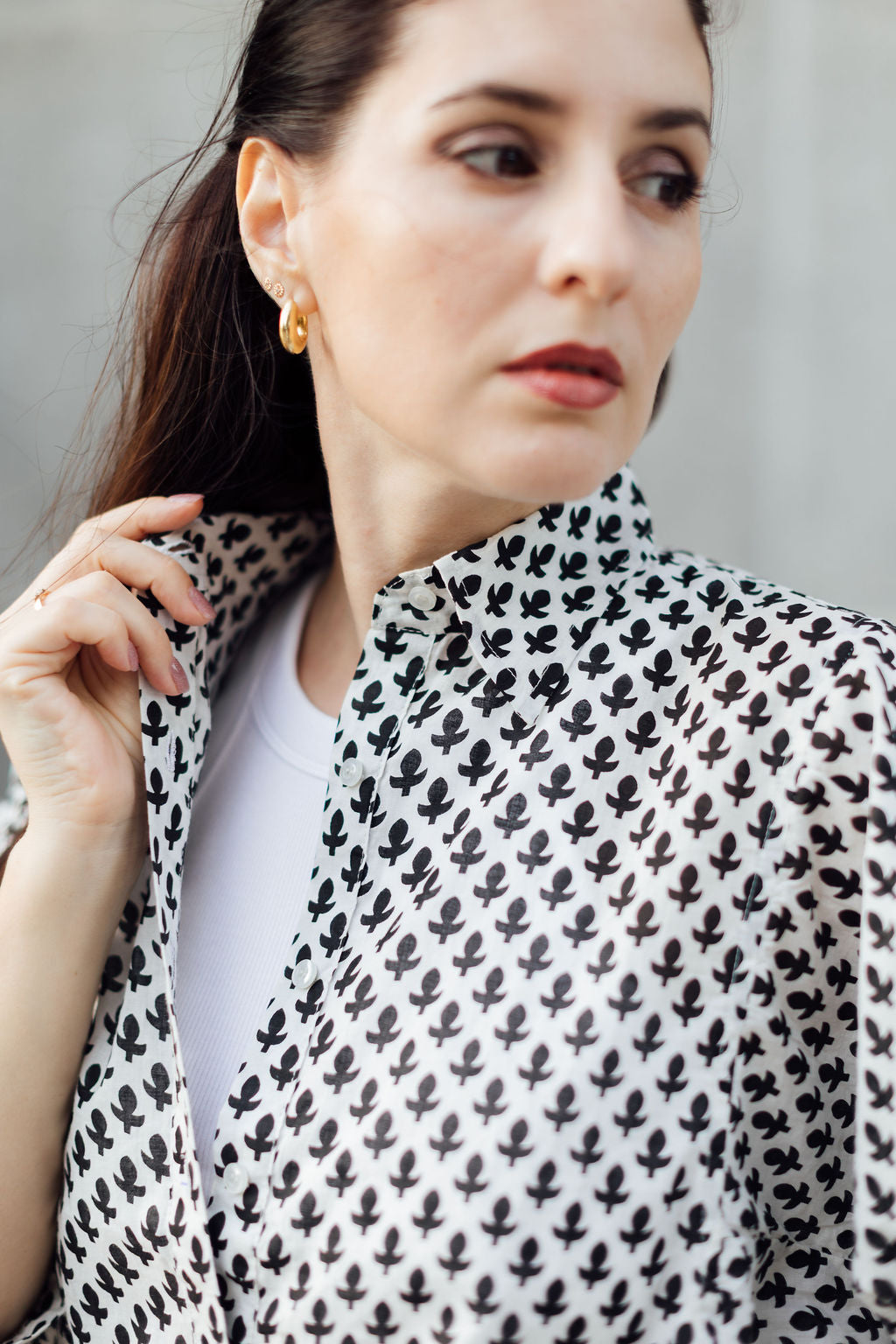 INDRA MUSE SHIRT (BLACK)