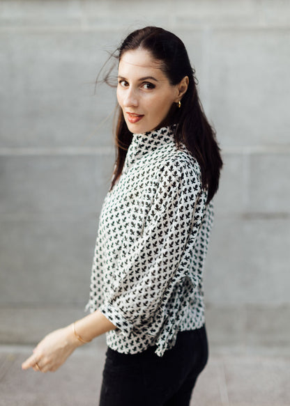 INDRA MUSE SHIRT (BLACK)