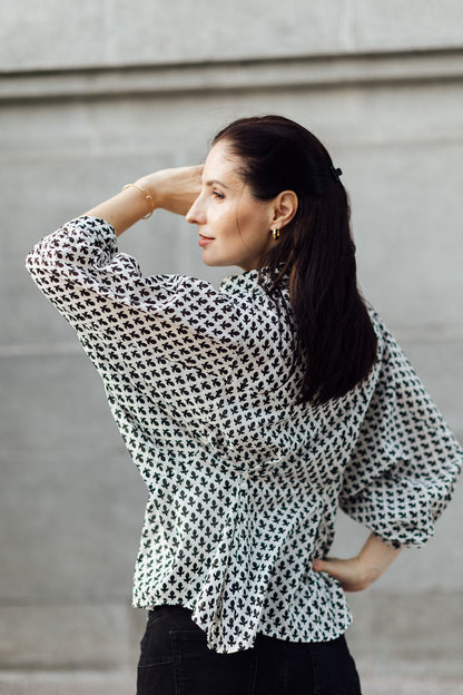 INDRA MUSE SHIRT (BLACK)