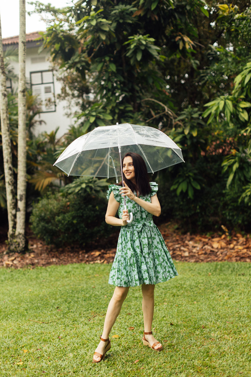 LARA DRESS in FOLIAGE