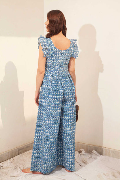 BLUE TRAIL JUMPSUIT